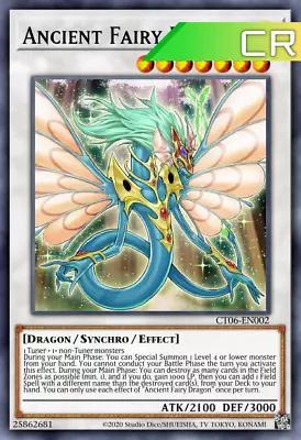 Ancient Fairy Dragon - RA01-EN030 - Collector's Rare Near Mint • $5