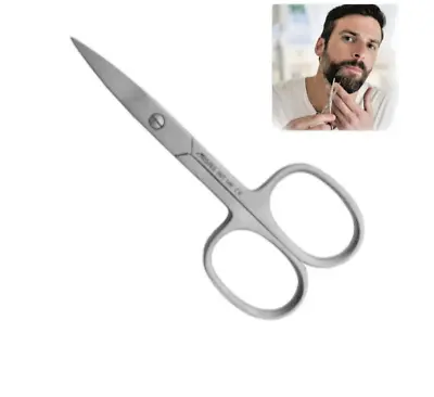 £2.99 • Buy Moustache & Beard Trimming Grooming Cutting Facial Eyebrow Nose Hair Scissor 