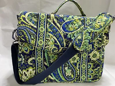 Vera Bradley Rythm & Blues Pattern Crossbody/Shoulder Purse/Attache' • $44.99