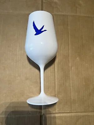 $8 • Buy Sets Of 2 Grey Goose White Acrylic Wine Glasses, Reusable Cups- Brand New In Box