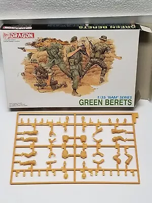 Dragon 1:35 Scale Green Berets Nam Series 3309 Used Opened Missing Weapons • $7.27