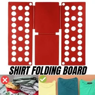 Clothes Folder Kids Folding Board Laundry Organizer T-Shirt Fast Fold Children • $9.13