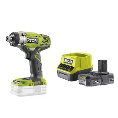 Ryobi R18ID3-0 Impact Wrench Battery 18V ONE+ 1/4  HEX 220Nm Kit 2.0 Ah • $560.99