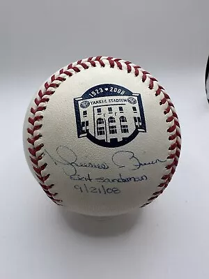 Mariano Rivera Signed New York Yankees Inaugural Baseball Inscribed Steiner COA • $299.99