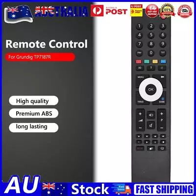 Replace Remote Control ABS Remote Controller For Grundig TP7187R Smart TV AU • $11.79