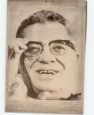 Football Coach Green Bay Packets Vince Lombardi Dies 1970 Press Photo Sports • $35