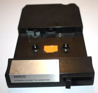 Vintage KRACO Stereo Cassette Adapter For 8 Track Tape Player KCA-8 UNTESTED • $10