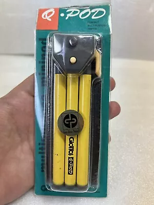 Giottos Q-Pod Compact Mini Tripod Yellow Finish With CASE - BRAND NEW! 1994 • $39.99