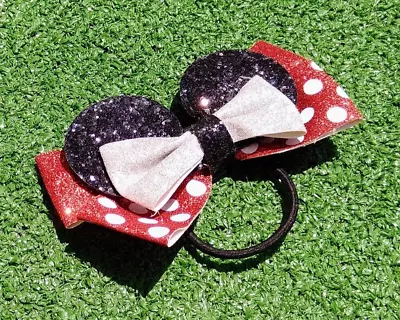 Disney World Land Parks Minnie Mouse Sparkling Polka Dot Hair Band Accessories • $9.95