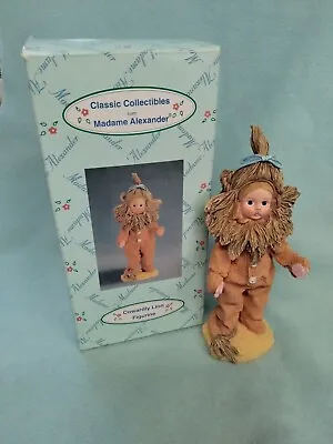 💙Vintage '99 Madame Alexander 6  🦁COWARDLY LION🦁 Wizard Of Oz Figurine • $45.51