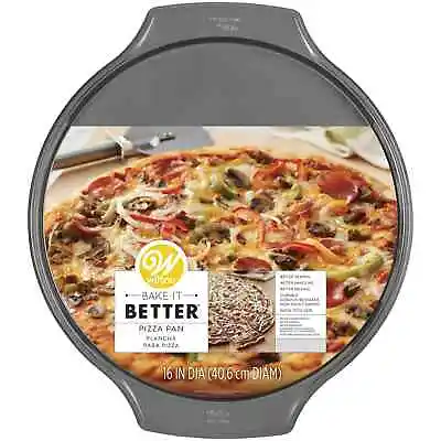 Wilton Bake It Better Steel Non-Stick Pizza Pan 16-inch • $12.99