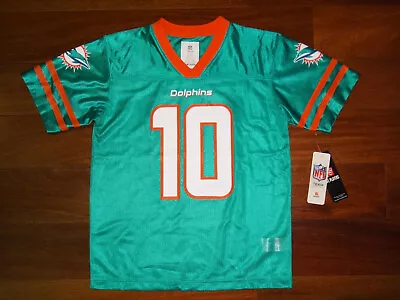 Kids/Youth Tyreek Hill #10 Miami Dolphins NFL Football Jersey NWT • $40