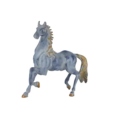 Whitewhale Brass Horse Sculpture Brass Base Polished Statue Animal Art Horse • $160.14