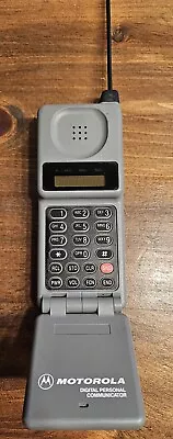 Vintage Motorola Cellular One Flip Phone & Battery Brick- Untested No Charging • $30