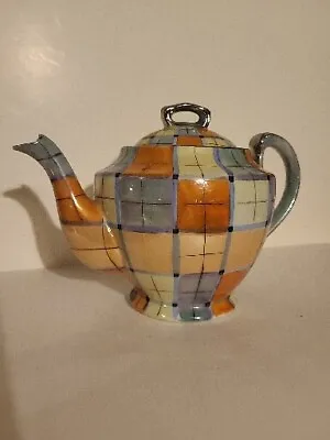 HTF Pattern Gold Castle Chikusa Hand Painted Japan Tea Pot Mad Hatter • $29