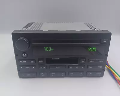 GENUINE FORD Crown Victoria Grand Marquis Stereo Radio Tape Cassette & CD Player • $100