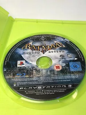 Batman Arkham Asylum - PlayStation 3 PS3 - PAL Includes Manual -VGC Free Posta12 • $5.99