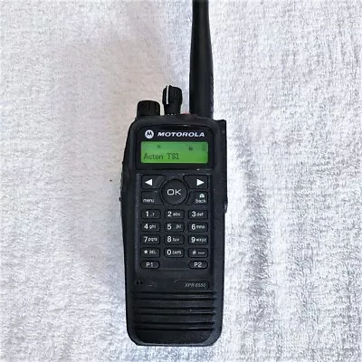 $248 • Buy Motorola XPR6550 VHF 136-174 MHz MotoTRBO DMR Digital Portable Radio Ham MURS