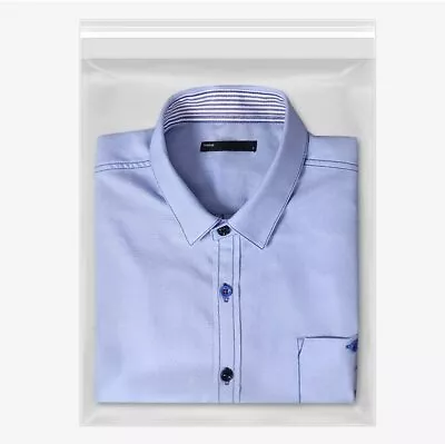 Poly Bags Resealable Clear Merchandise Resealable Bag 1.5 Mil Shirt Apparel • $12.95