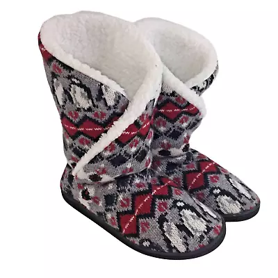 Vera Bradley Womens Cozy Warm Comfort House Slipper Bootie Shoes US Sz 5-6 EUC • $29