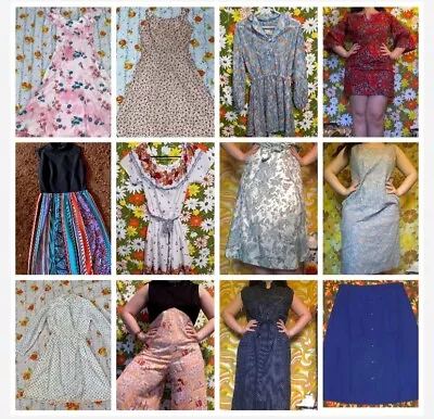 Authentic Vintage 60s 70s ModGroovyHippie Clothing Lot! • $60