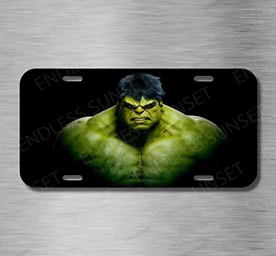 The Hulk Muscle Super Hero Hulk Smash Car License Plate Front Auto Tag Plate • $17.99