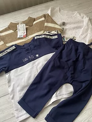 Baby Boys Clothes 6-9 Months Bundle • £15