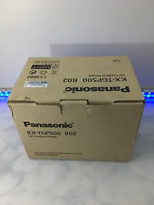 Panasonic KX-TGP500 Base UNIT AND CHARGER Cordless Dect SIP VOIP Phone #10i • £34.98