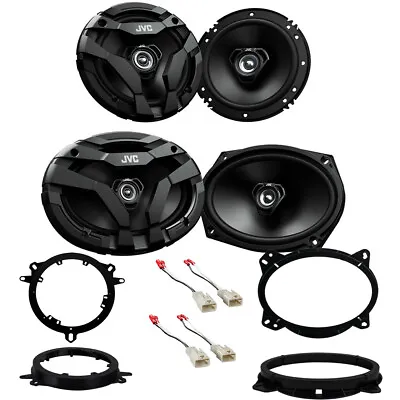 $109.99 • Buy JVC 2Way CS Series Coaxial Door Speakers & Adapters For 2007-2014 Toyota Tundra