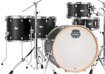 Mapex Crossover 5pc Shell Pack MA528SF-ZW  Nightwood W/Chrome • $699