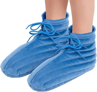 Microwaveable Booties Feet Warmers Heated Microwavable Foot Booties Deep • $42.37