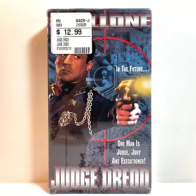 JUDGE DREDD (1995) VHS Sylvester Stallone - Action Crime Sci-Fi - NEW • $13.97