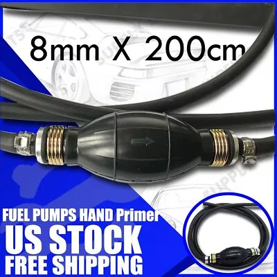 Premium Primer Bulb Marine Boat Fuel Line Hand Primer Bulb Ball Pump 8mm US • $17.26