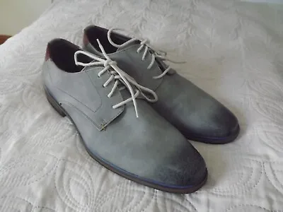 Men's Size 10 Venice Smart Shoes Grey Lace Up Inspired Fashionable 44 • £14