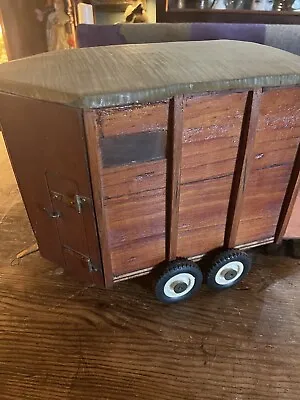 £45 • Buy Scratch Built Horse Box Model 1960’s Toy With Accessories