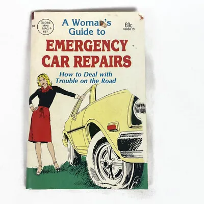 Vintage 80s Womens Guide To Emergency Car Repairs MINI MAG BOOKLET #687 • $14.99