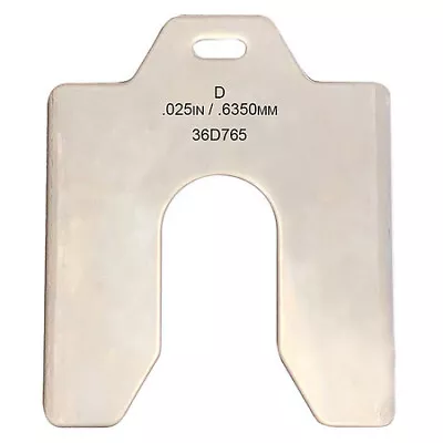 Zoro Select 36D765 Slotted Shim 5 X 5  X 0.025  Pk20 • $65.15