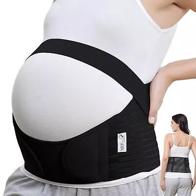 New NEOTech Care Maternity Support Belt Medium Black NTC T007 Pregnancy Support • $9.86