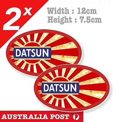 Datsun Japan JDM Rising Sun OSAKA Laptop  Car  Decal Sticker • $7.20