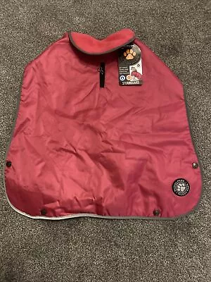 Ancol Muddy Paws All Weather Stormguard Coat Pink Size Large 50cm • £15.99