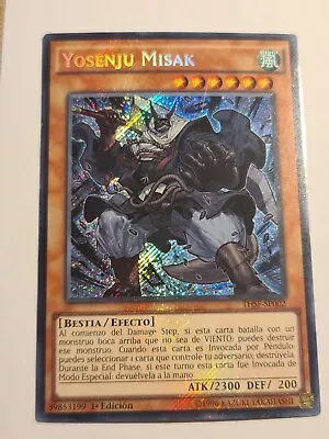 YOSENJU MISAK●YUGIOH●THSF●SPANISH●SECRET RARE●1st ED●NM #07195 • $2.88