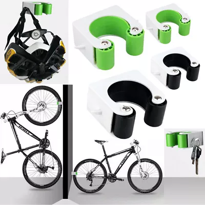 $10.24 • Buy 5pcs Bicycle Rack Storage Buckle Wall-Hanger Mount Hook Parking Rack Road Bike