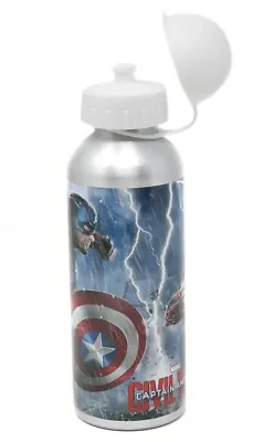 Avengers Aluminium Drinks Bottle 500ml Silver • $15.49