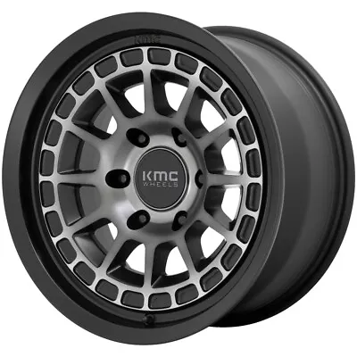 KMC KM719 Canyon 17x8 6x5.5  +35mm Black/Tint Wheel Rim 17  Inch • $238