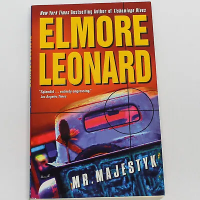 Mr Majestyk Elmore Leonard Copyright 1974 Harper Torch Fiction Novel Paperback • $4.99