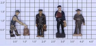 Acme 0706-1147 O Gauge Station Workers Figure Assortment (Bag Of 4) • $8