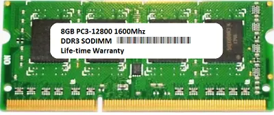 8GB Module SODIMM MacBook Pro Mid 2012 A1286 MD103LL/A MD104LL/A Memory Ram • $16.99