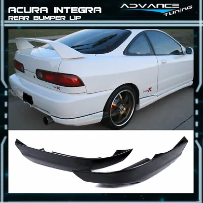 Fits 94-97 Acura Integra Hatchback T-R Style Rear Bumper Lip Side Apron Spats PU • $79.99