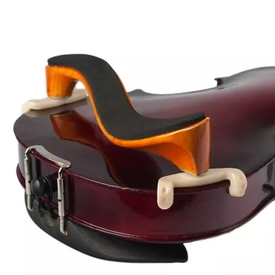 3/4 4/4 Size Maple Violin Shoulder Pads Adjustable Shoulder Rest Comforable • $9.99