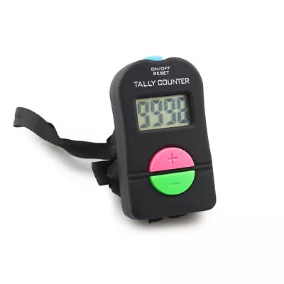 Digital Hand Tally Counter Electronic Manual Clicker Subtraction Gym Running • $7.31